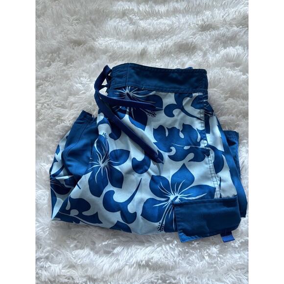 Joe Boxer Men’s Sz. L Tropical Flower Swim Trunks. Exc. Condition - Picture 3 of 6